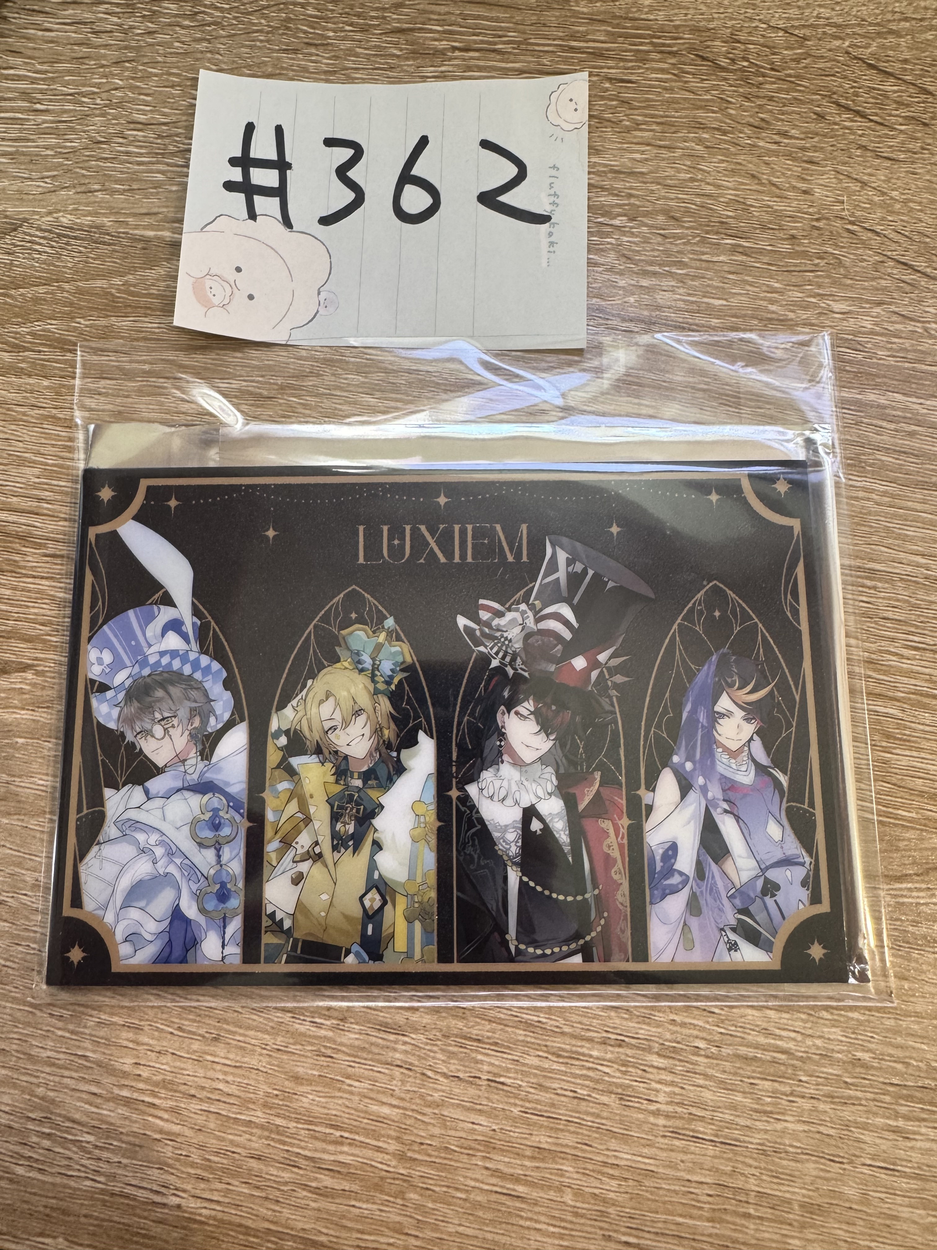 彩虹社 LUXIEM  亞克力 厚膠卡 #362