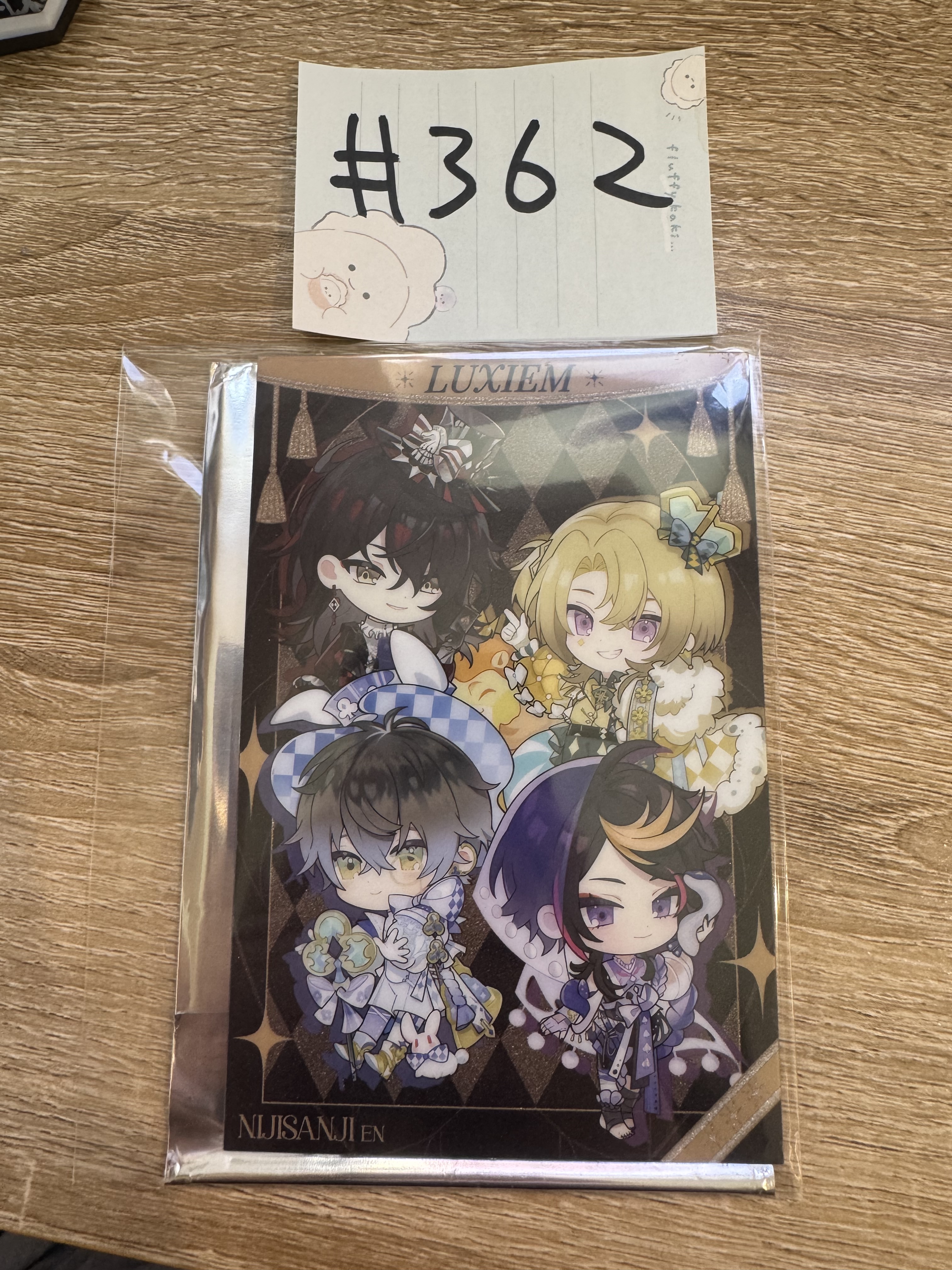 彩虹社 LUXIEM 亞克力 厚膠卡 #362