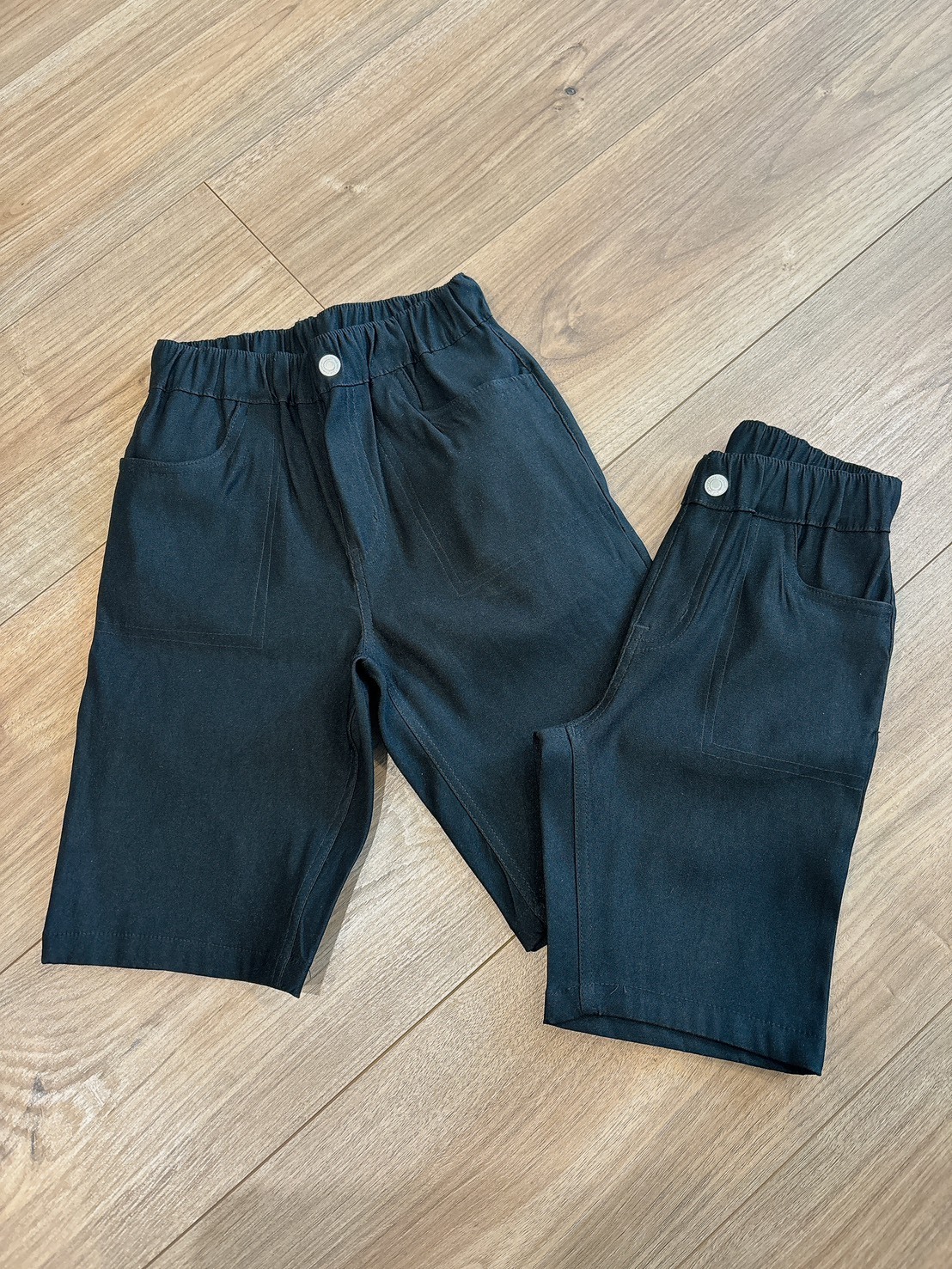 日本🇯🇵黑色五分褲(110/130)