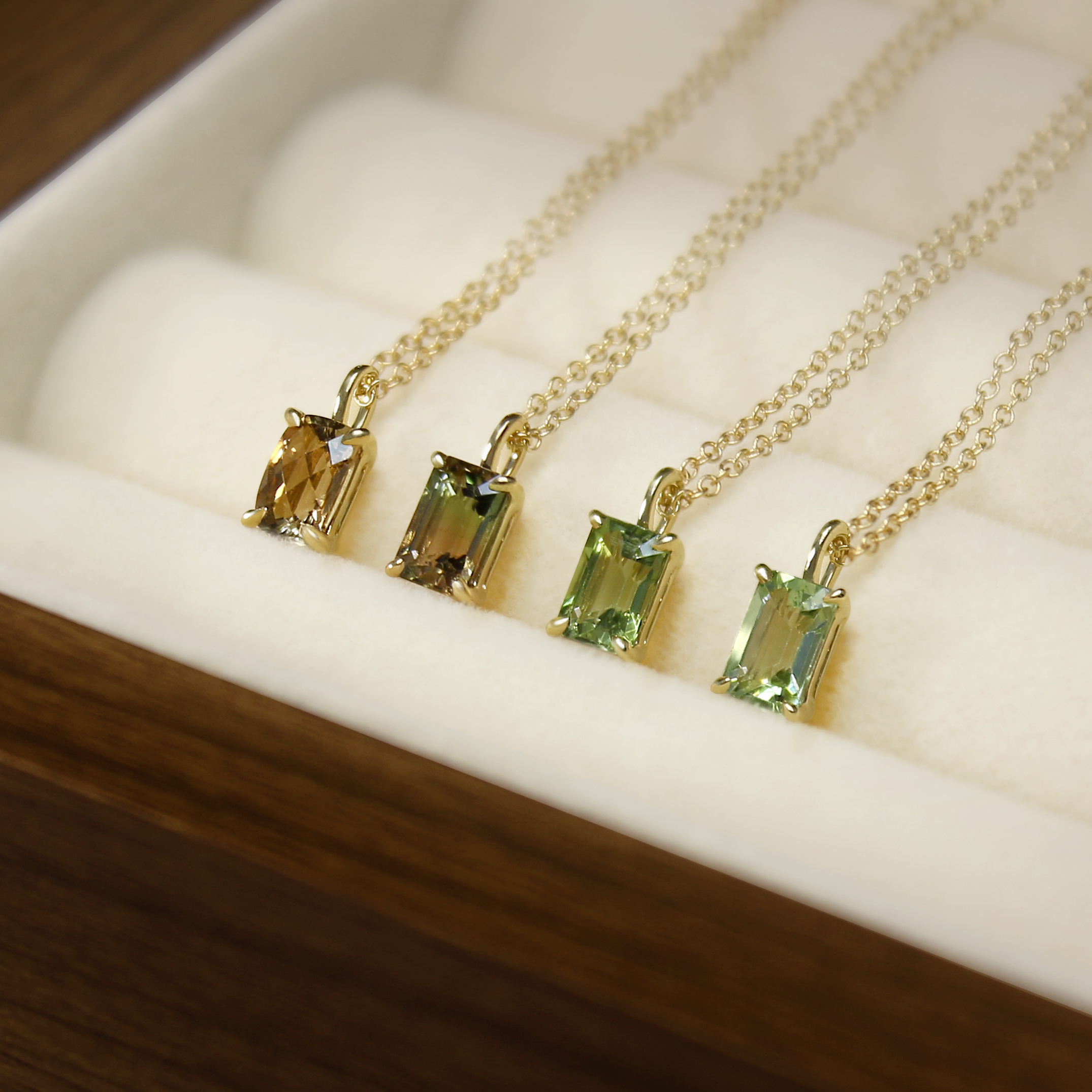 【現貨】Sylvan 森語碧璽項鍊 ❘ 四色