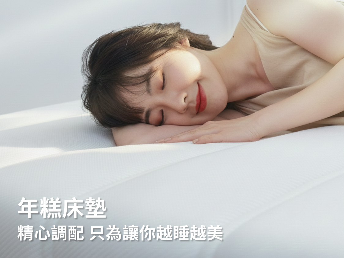 年糕床墊精心調配讓你越睡越美