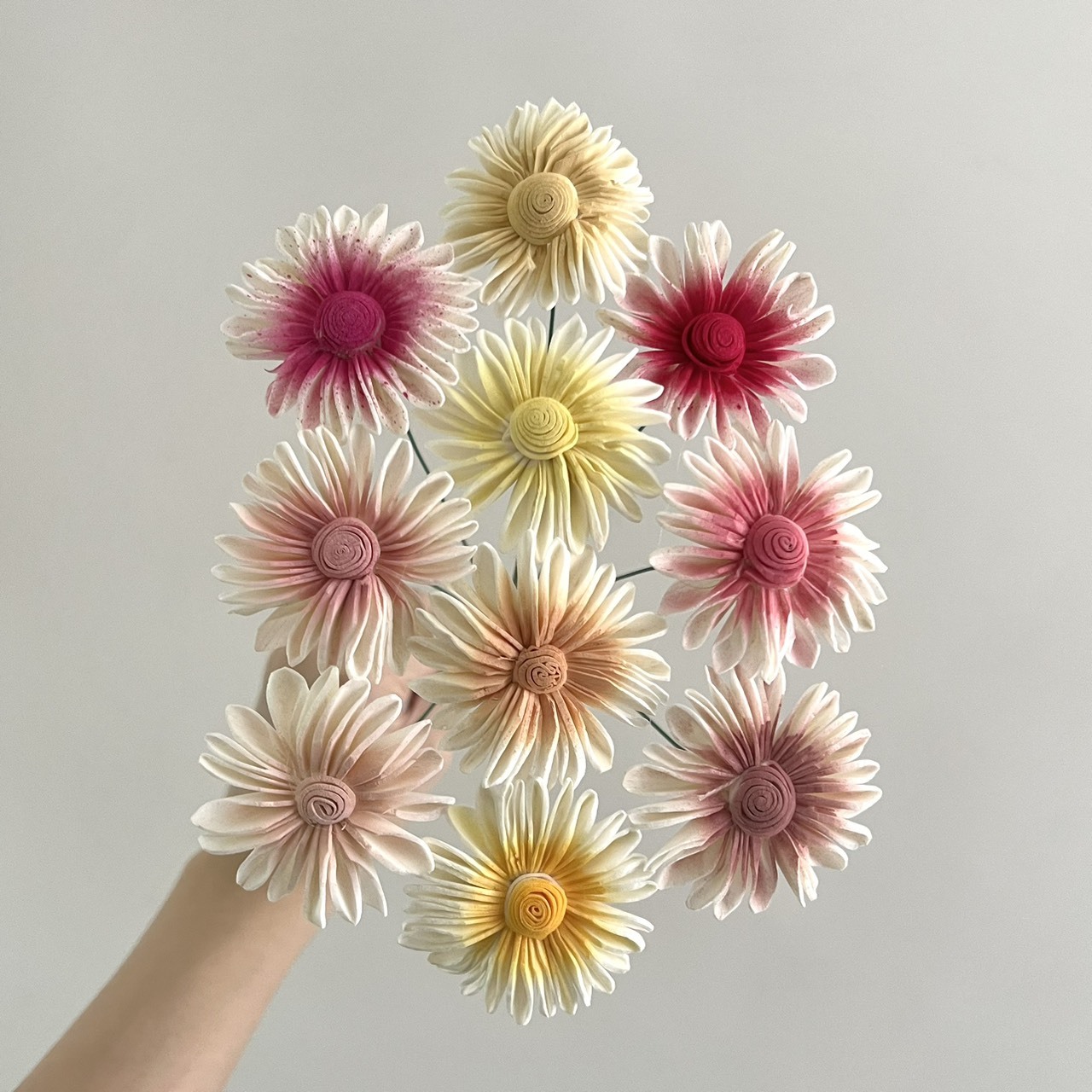 越南索拉花 雨傘太陽花 3CM<十支一把>