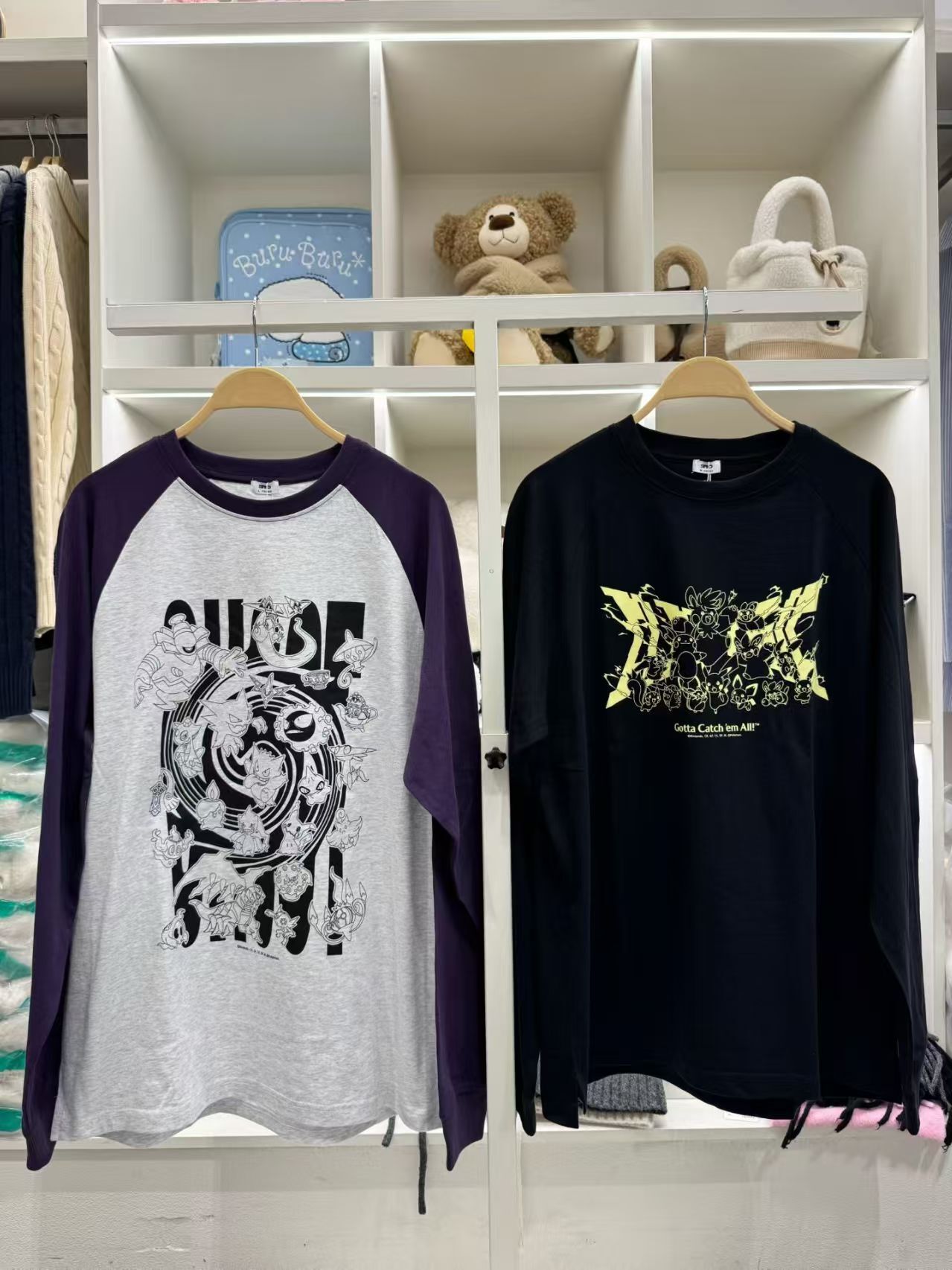韓國代購 SPAO POKEMON新款長袖 SPLAG23U04