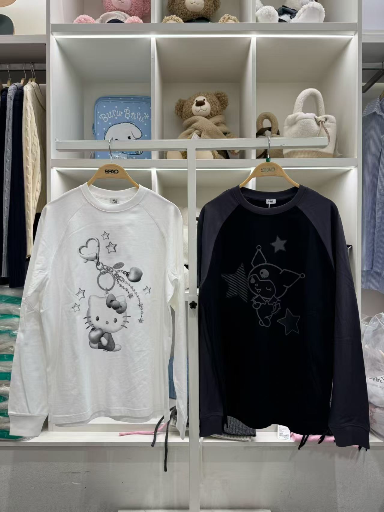 韓國代購 SPAO hellokitty 新款長袖SPLAG23U01