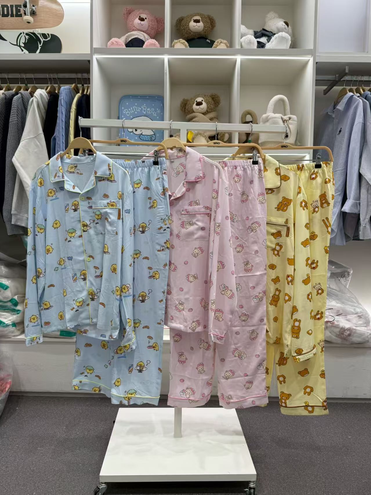 韓國代購 SPAO 鬆弛熊睡衣套裝 SPPPG23U04