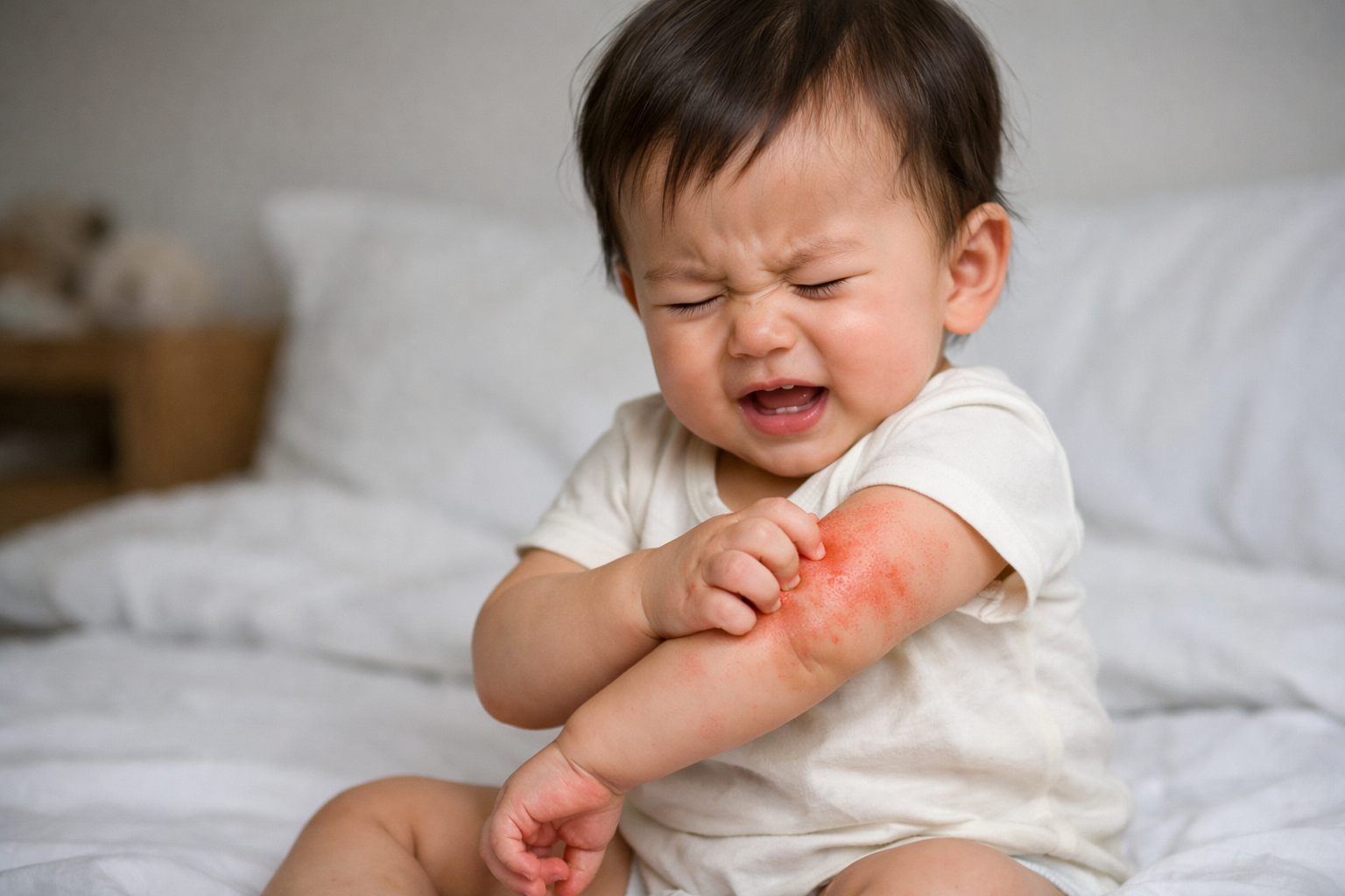 寶寶皮膚過敏，如何挑選材質不傷膚？