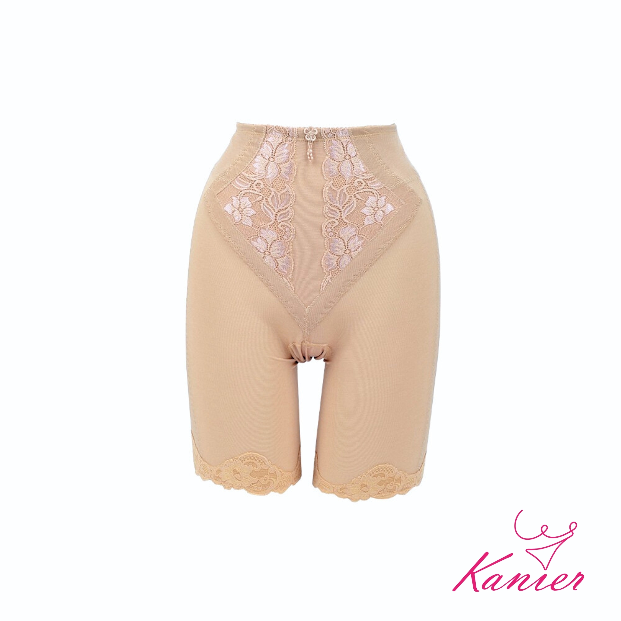 【Kanier卡妮兒】台灣製涼感/吸濕排汗加高四角束褲【 2863 膚 M / L / XL / Q(2XL) / EQ(3XL) 】