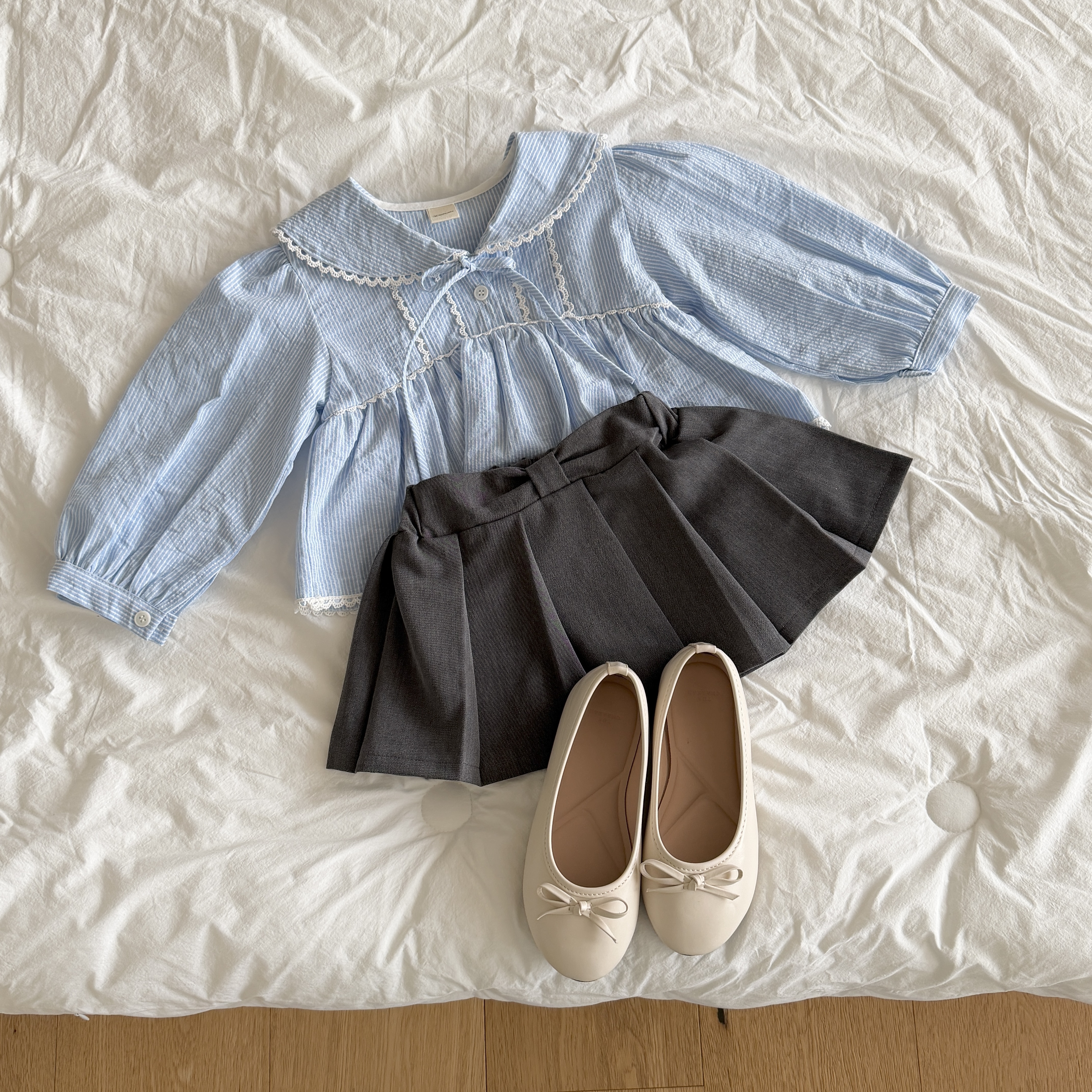 雪霧白娃娃上衣