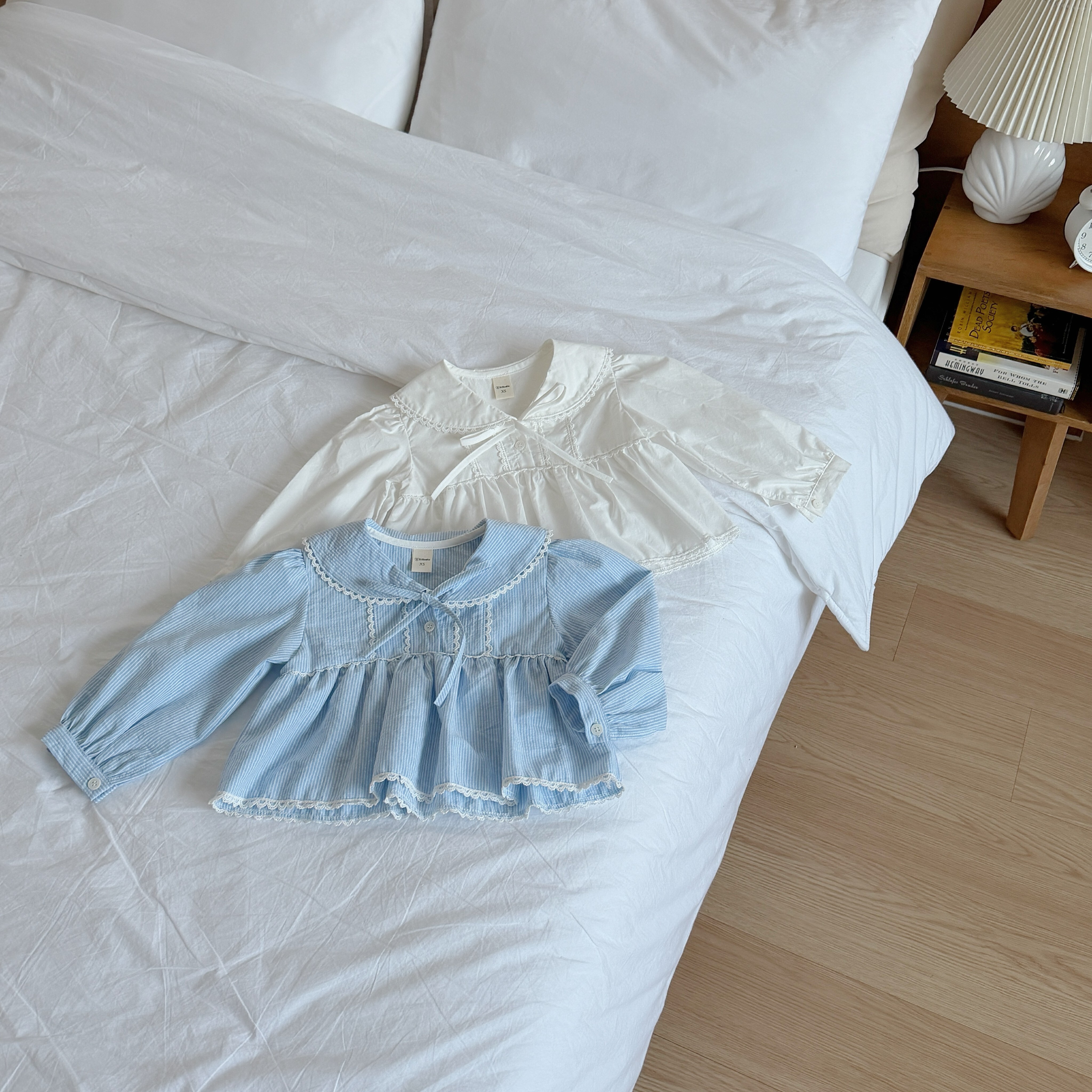 雪霧白娃娃上衣