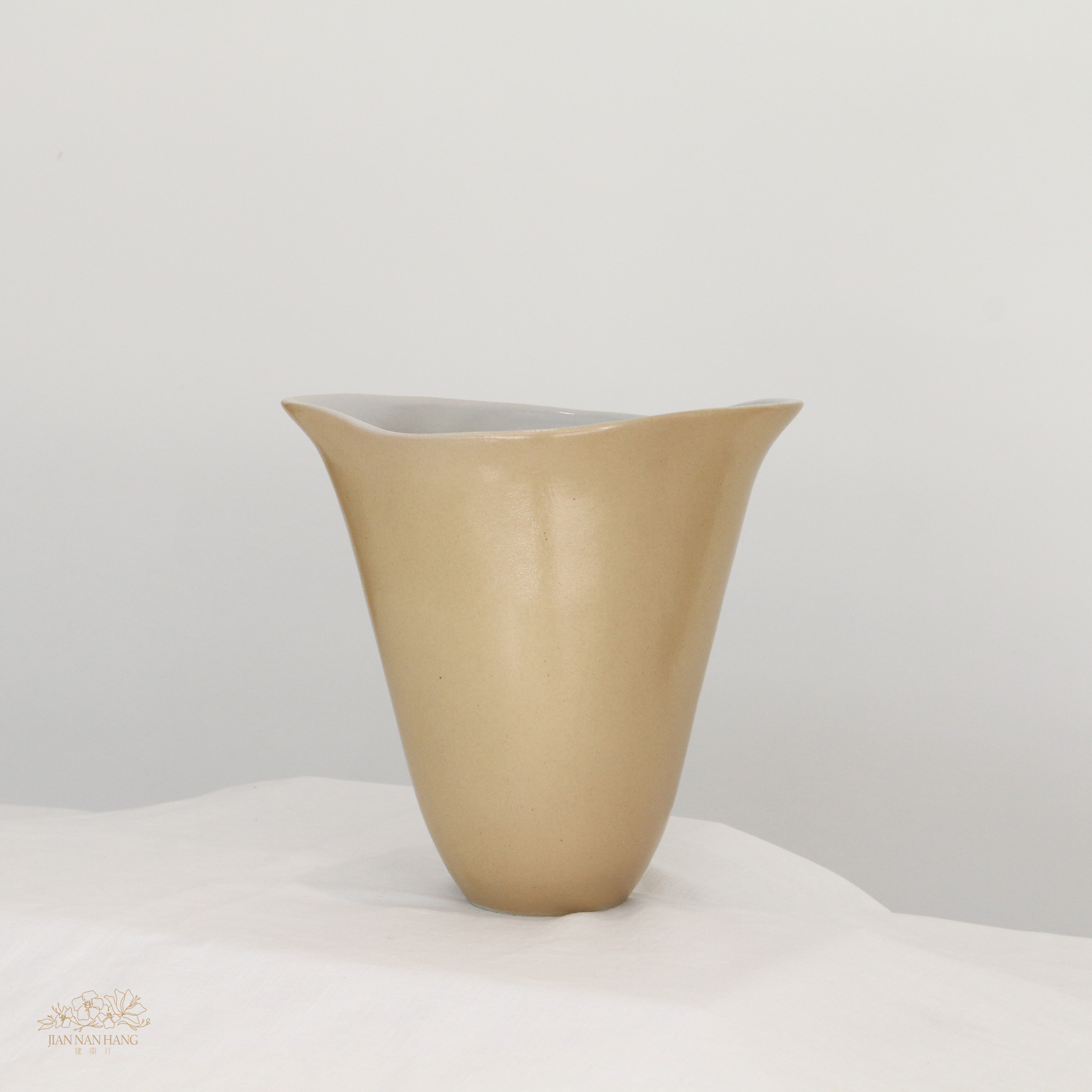 手作陶瓷花器 雙鶴溪 2色