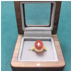 F5508821冰紅戒指  *折實滿$599包順豐智能櫃*102live