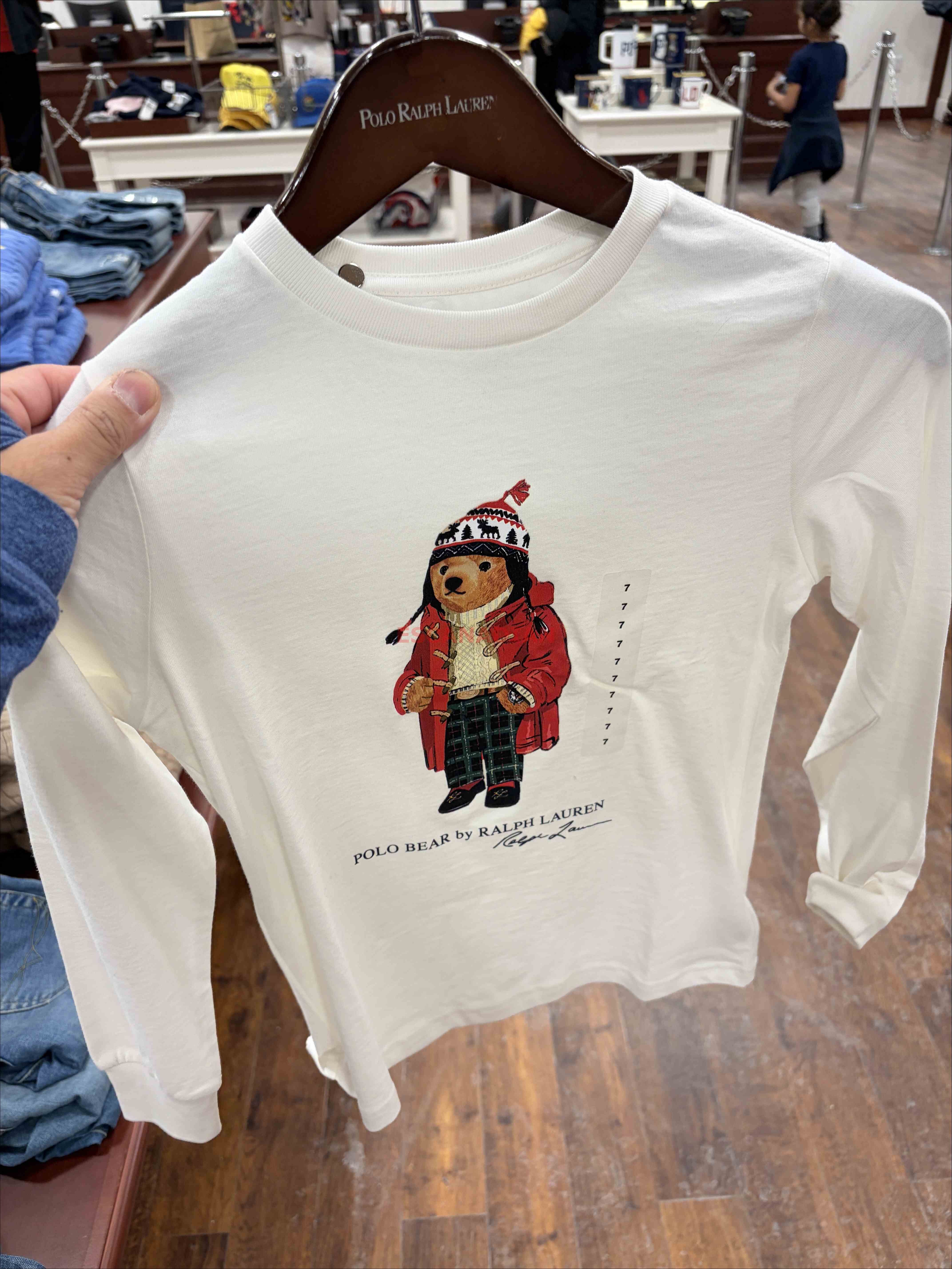 【限時】POLO Ralph Lauren 小男童 Polo小熊 長TEE