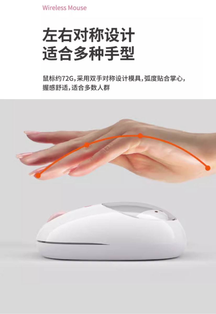 【 預購 】Miffy 米菲 太空艙雙模無線藍牙滑鼠