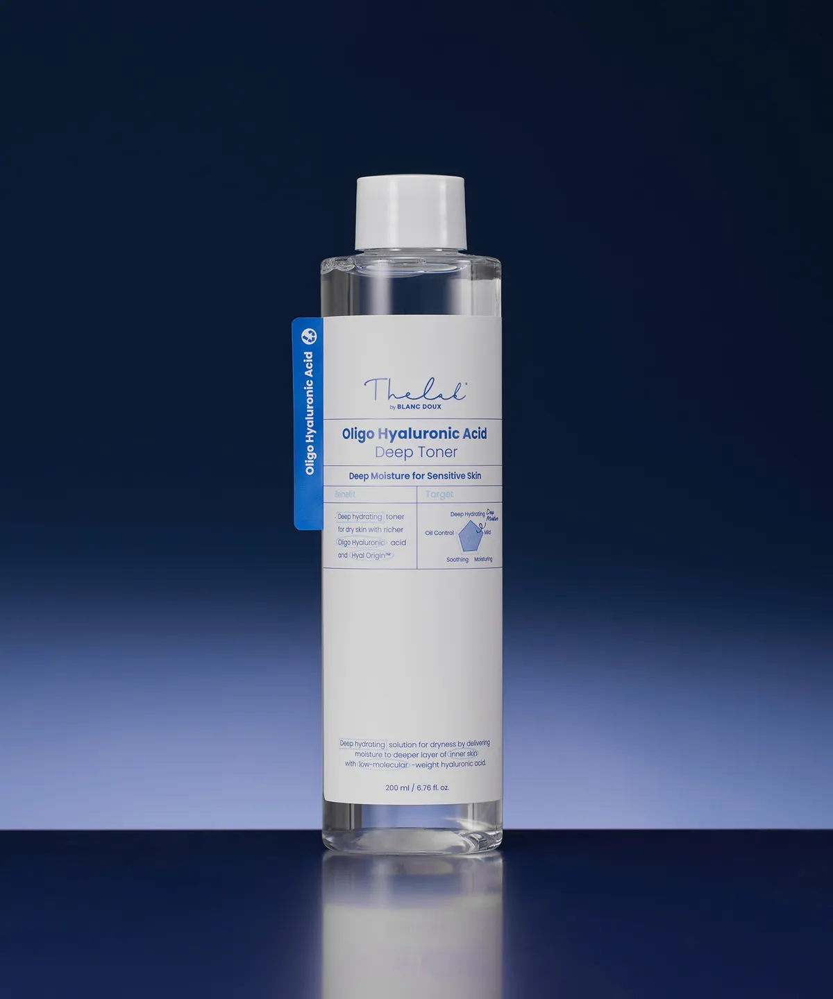 THE LAB BY BLANC DOUX 微分子玻尿酸深層導潤組（深層化妝水 200ml + 強效鎖水面霜 50ml，贈鎖水面霜 10ml x 2ea）