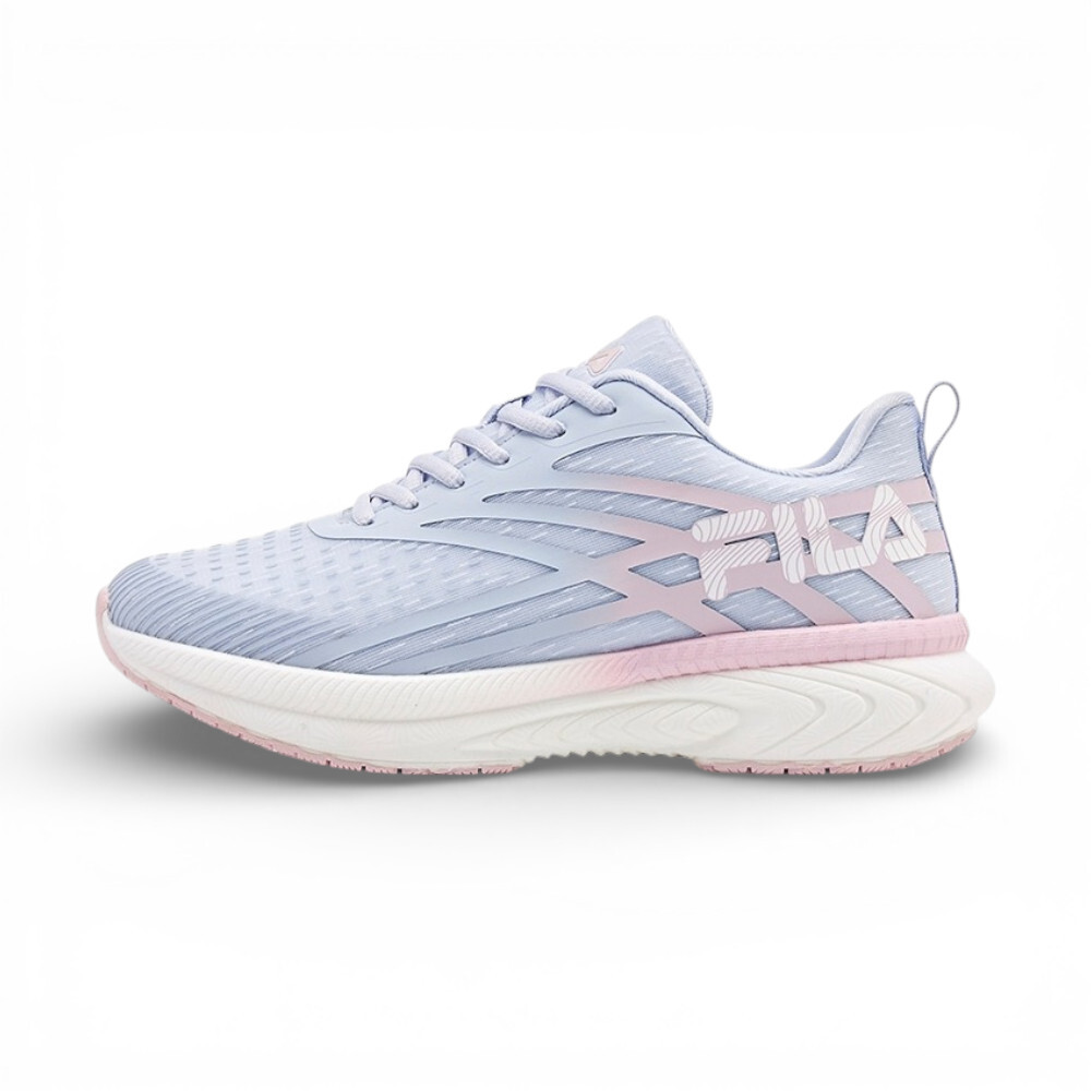 【下殺↘ $1290】FILA 慢跑鞋 STREAMLINE 粉紫 透氣 運動鞋 女 5J321Y955