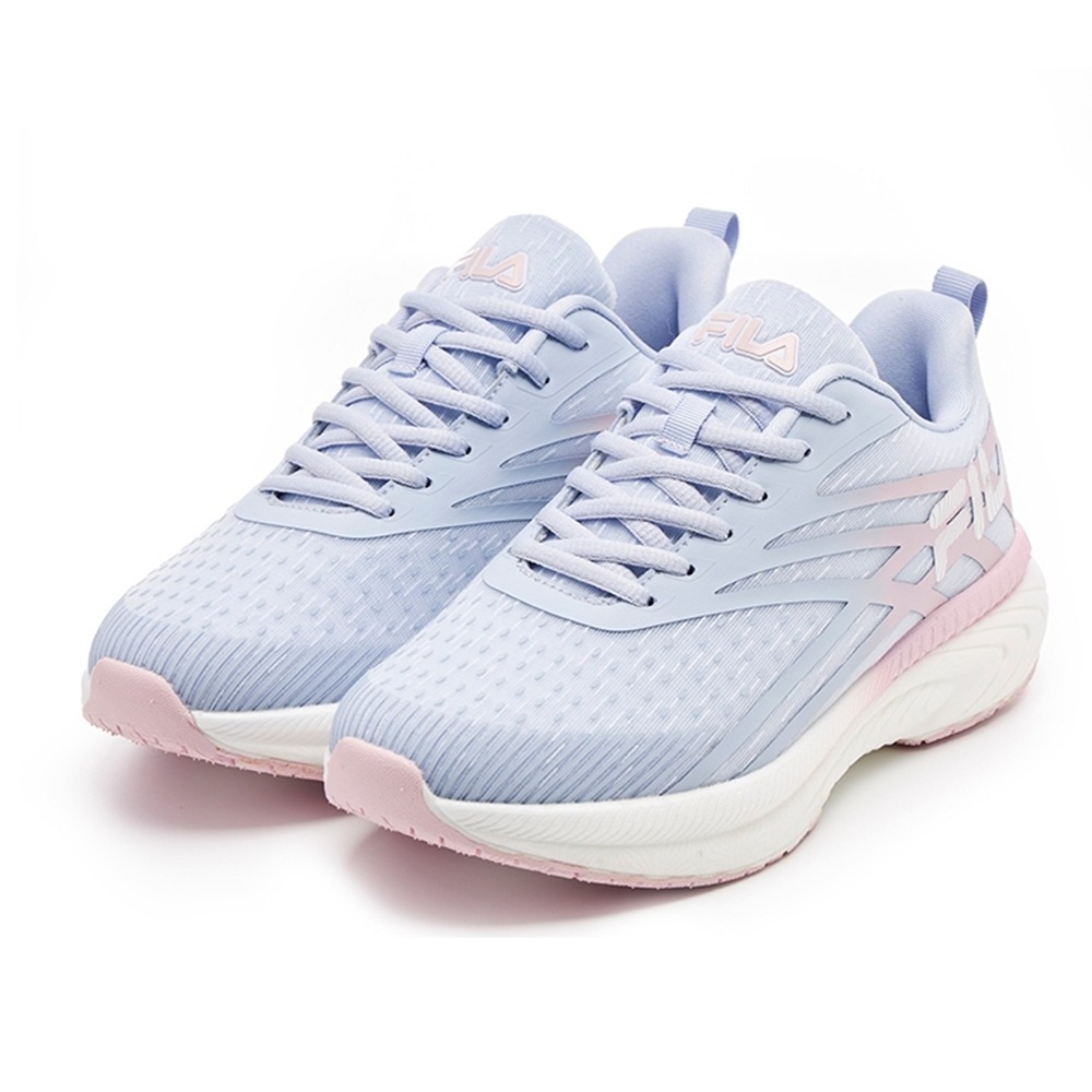 【下殺↘ $1290】FILA 慢跑鞋 STREAMLINE 粉紫 透氣 運動鞋 女 5J321Y955