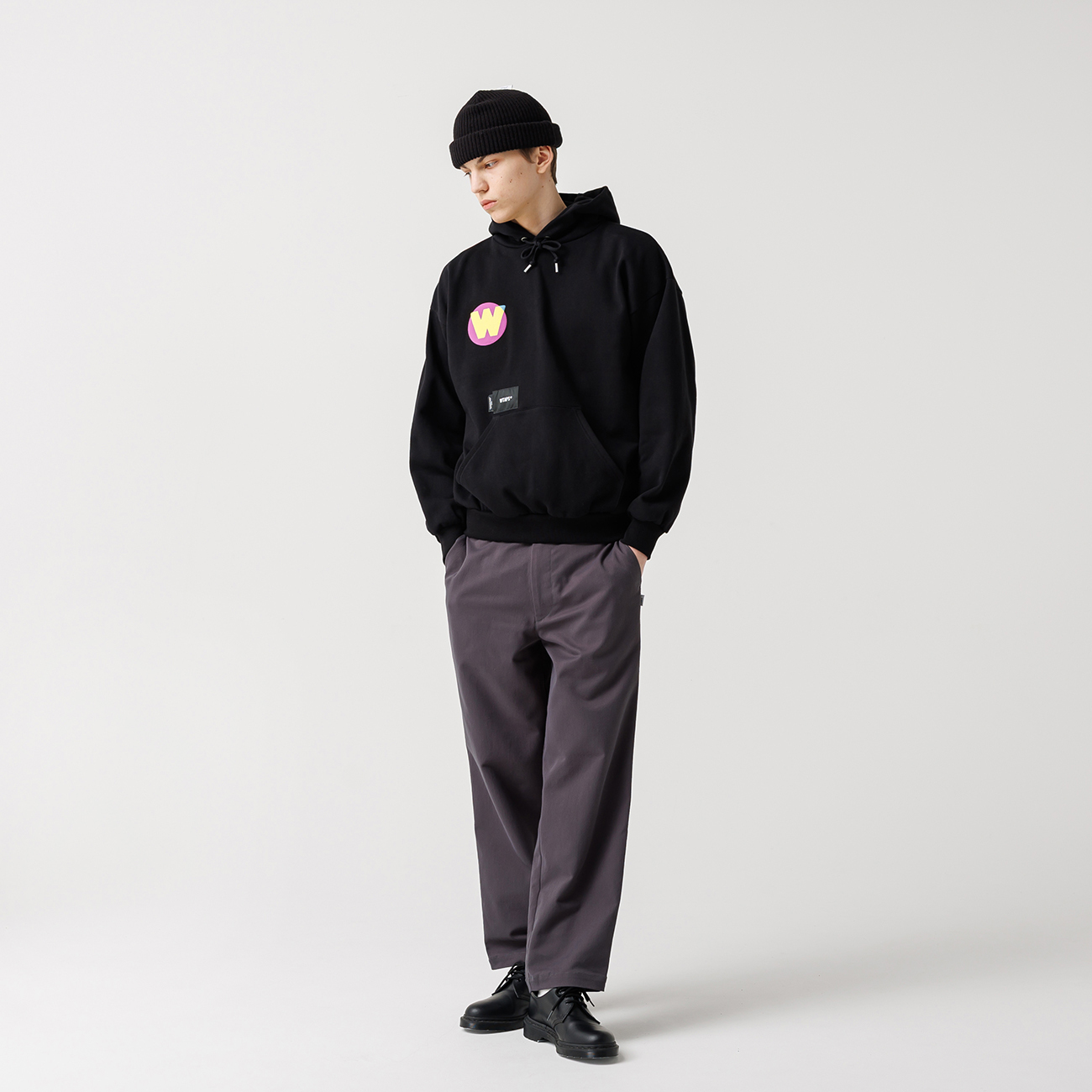WTAPS FW25 TNNL / HOODY / COTTON | (BLACK / GREY)