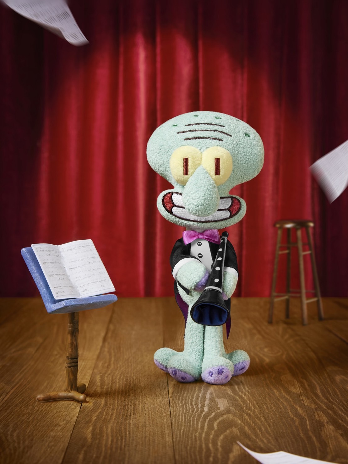 比奇堡 章魚哥的一天系列 毛絨變裝 公仔 盲盒