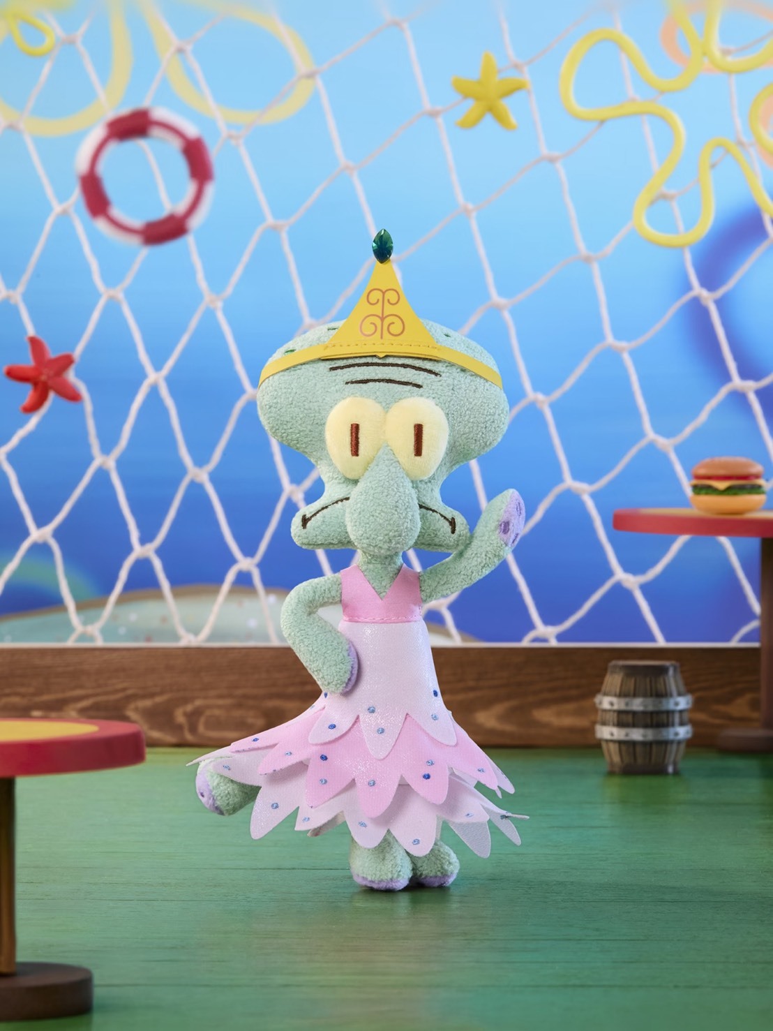 比奇堡 章魚哥的一天系列 毛絨變裝 公仔 盲盒