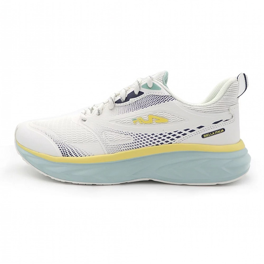 【下殺↘ $1290】FILA 慢跑鞋 MINERAL 米黃綠 透氣 運動鞋 女 5J307Y169