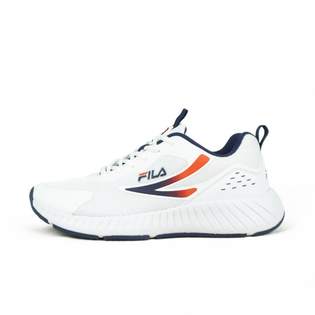 【下殺↘ $990】FILA 慢跑鞋 白藍紅 基本款 運動鞋 男 1J303Y123