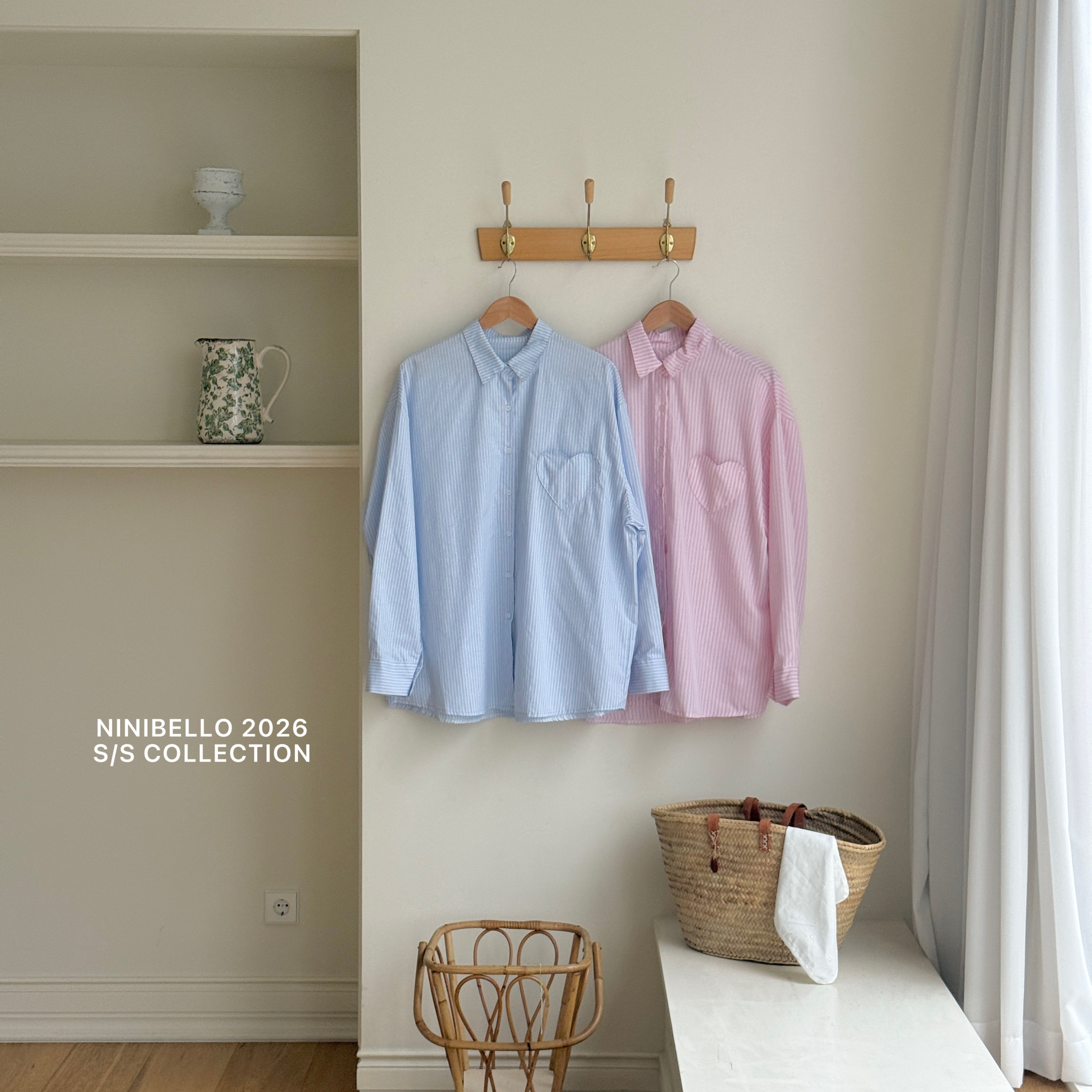 親子同頻·條紋襯衫-Adult