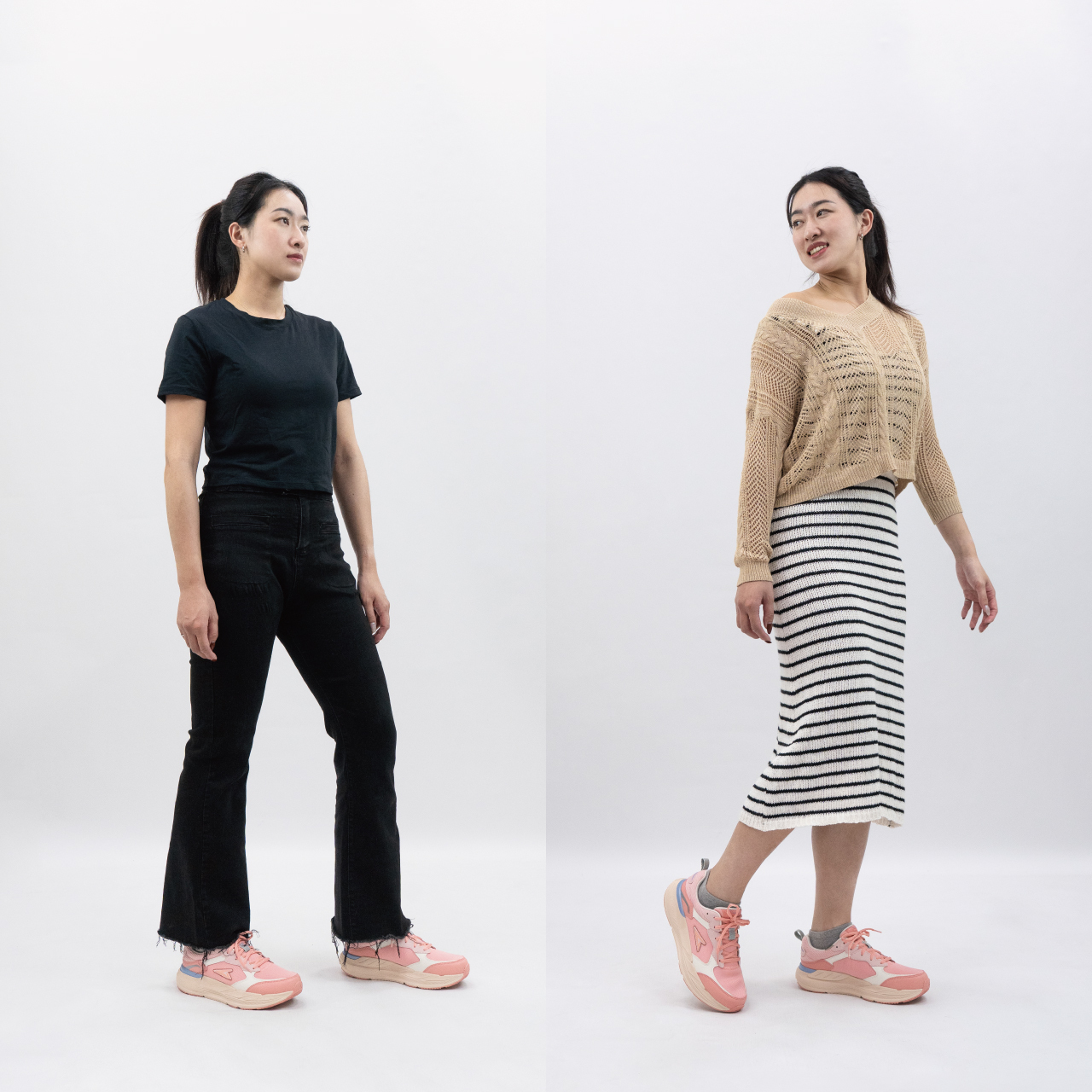 USTINI 我挺你健康鞋 動靜極地鞋 - 橘粉 微甜的旅行剛剛好