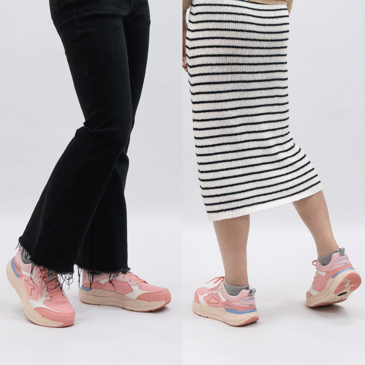 USTINI 我挺你健康鞋 動靜極地鞋 - 橘粉 微甜的旅行剛剛好