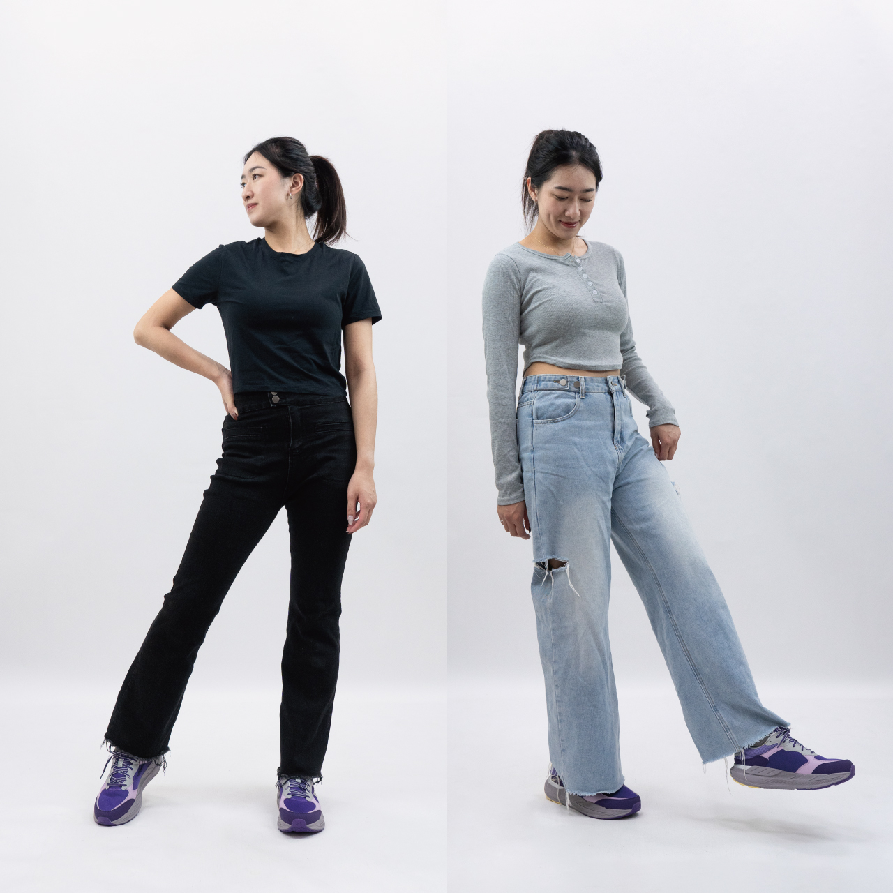 USTINI 我挺你健康鞋 動靜極地鞋 - 亮紫 不經意透露出來的小亮點