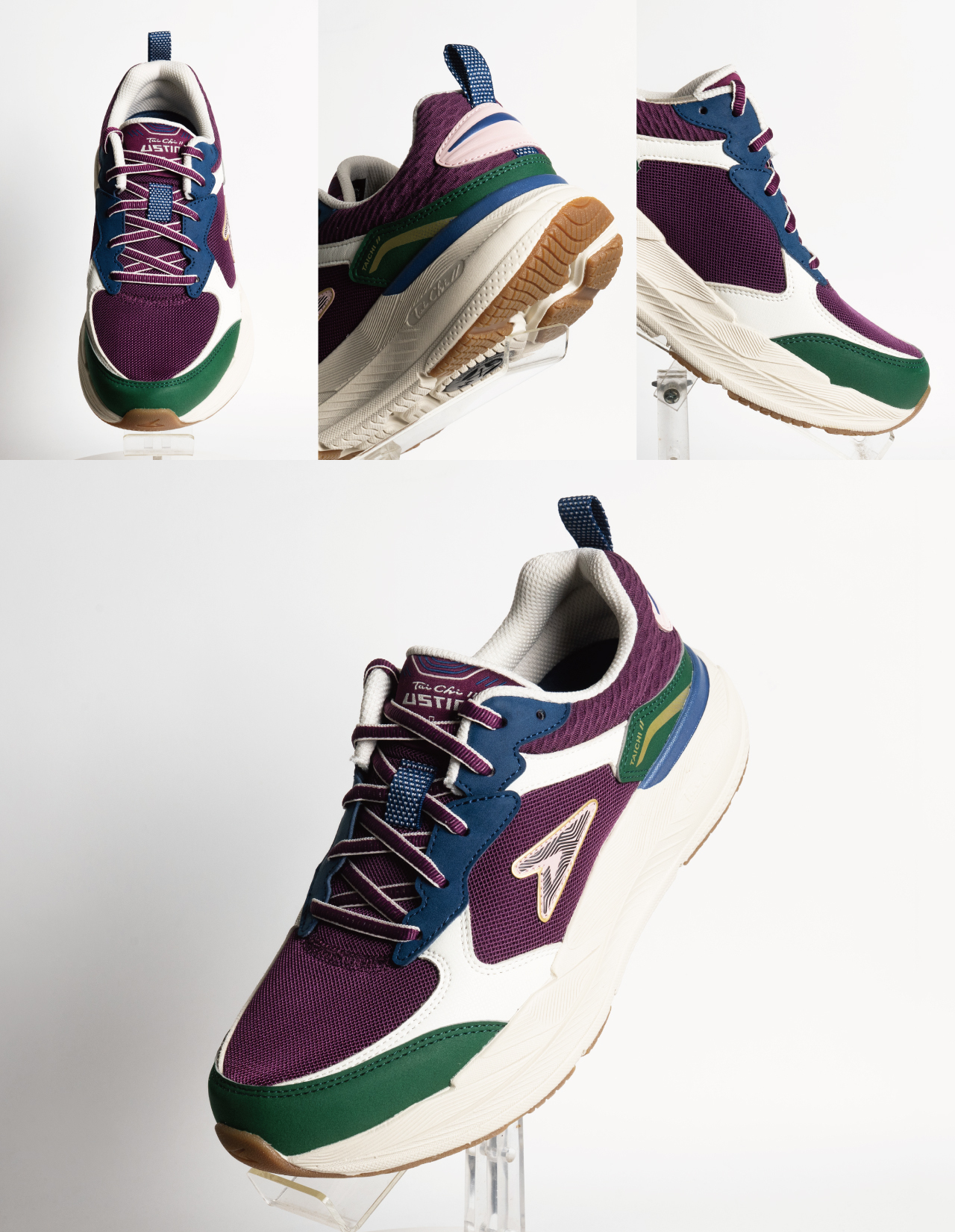 USTINI 我挺你健康鞋 動靜極地鞋 - 酒紅 不被輕易定義的個性