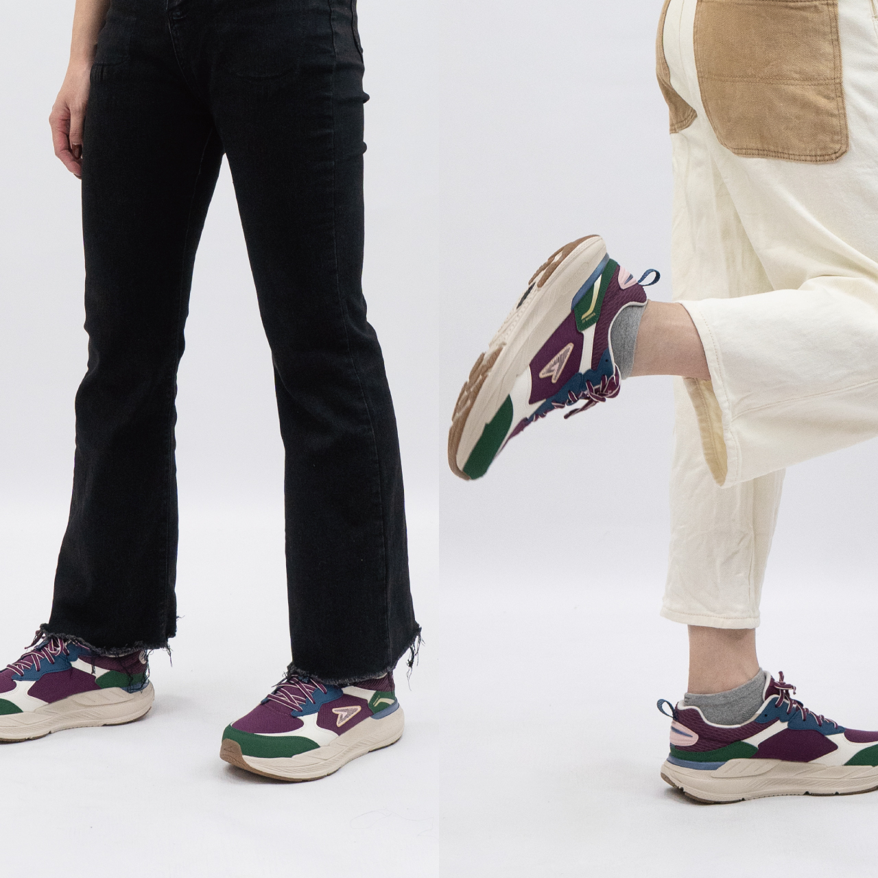 USTINI 我挺你健康鞋 動靜極地鞋 - 酒紅 不被輕易定義的個性