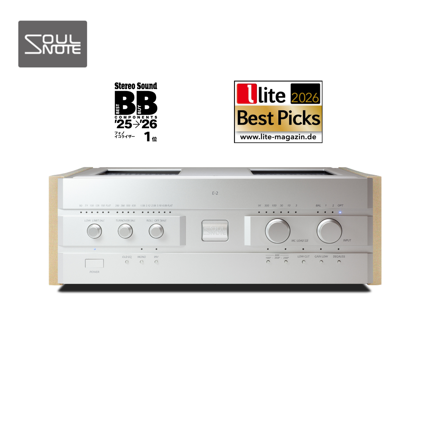 Soulnote E2 V2 Phono Equalizer 2026