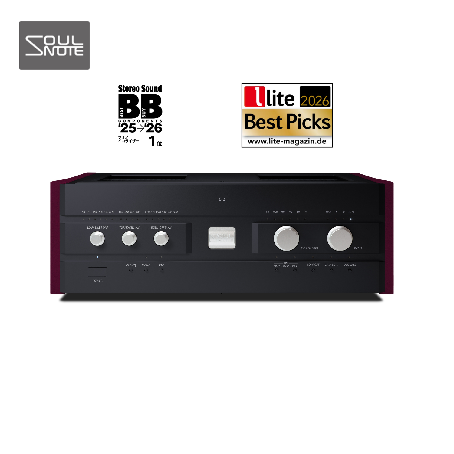 Soulnote E2 V2 Phono Equalizer 2026