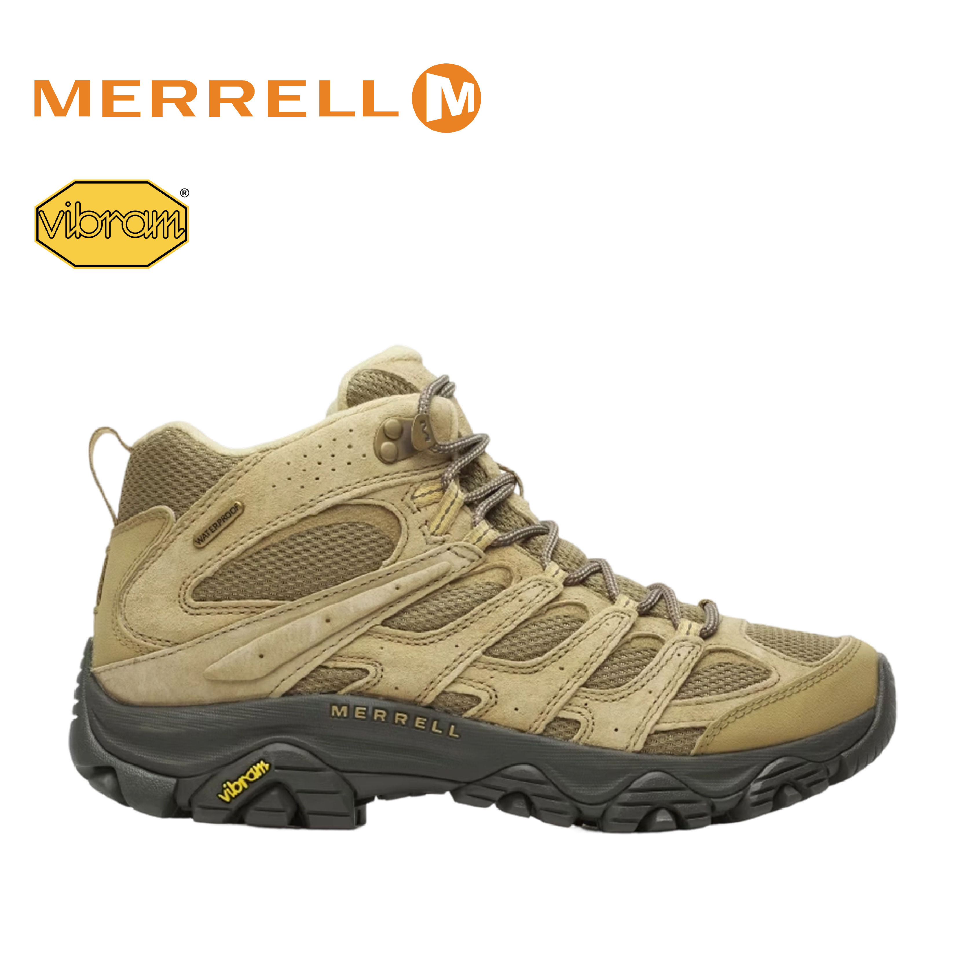MERRELL 美國 MOAB 3 MID WP 男款 (棕綠色) 31ML003597