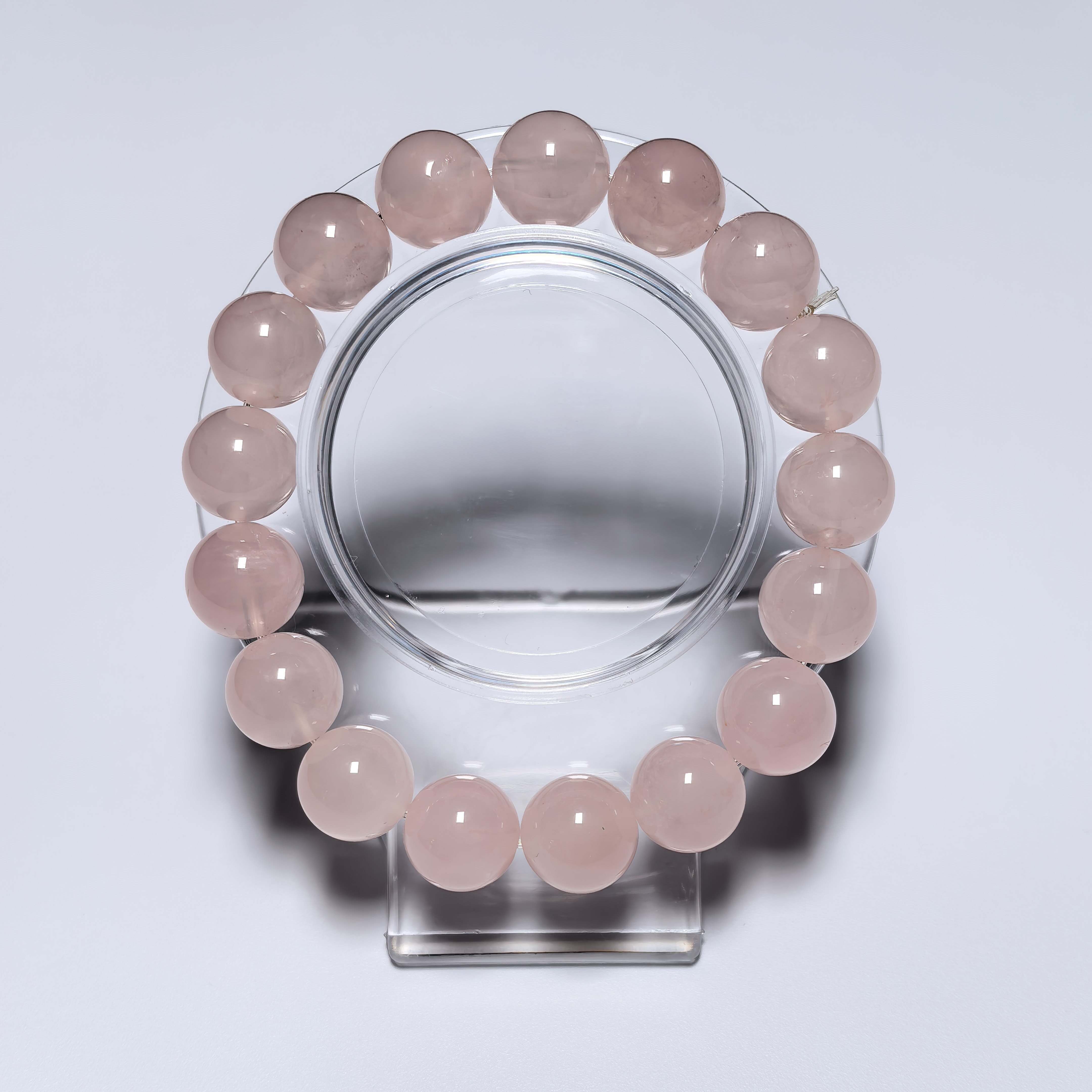 西柚粉晶手串12m+ CH1247