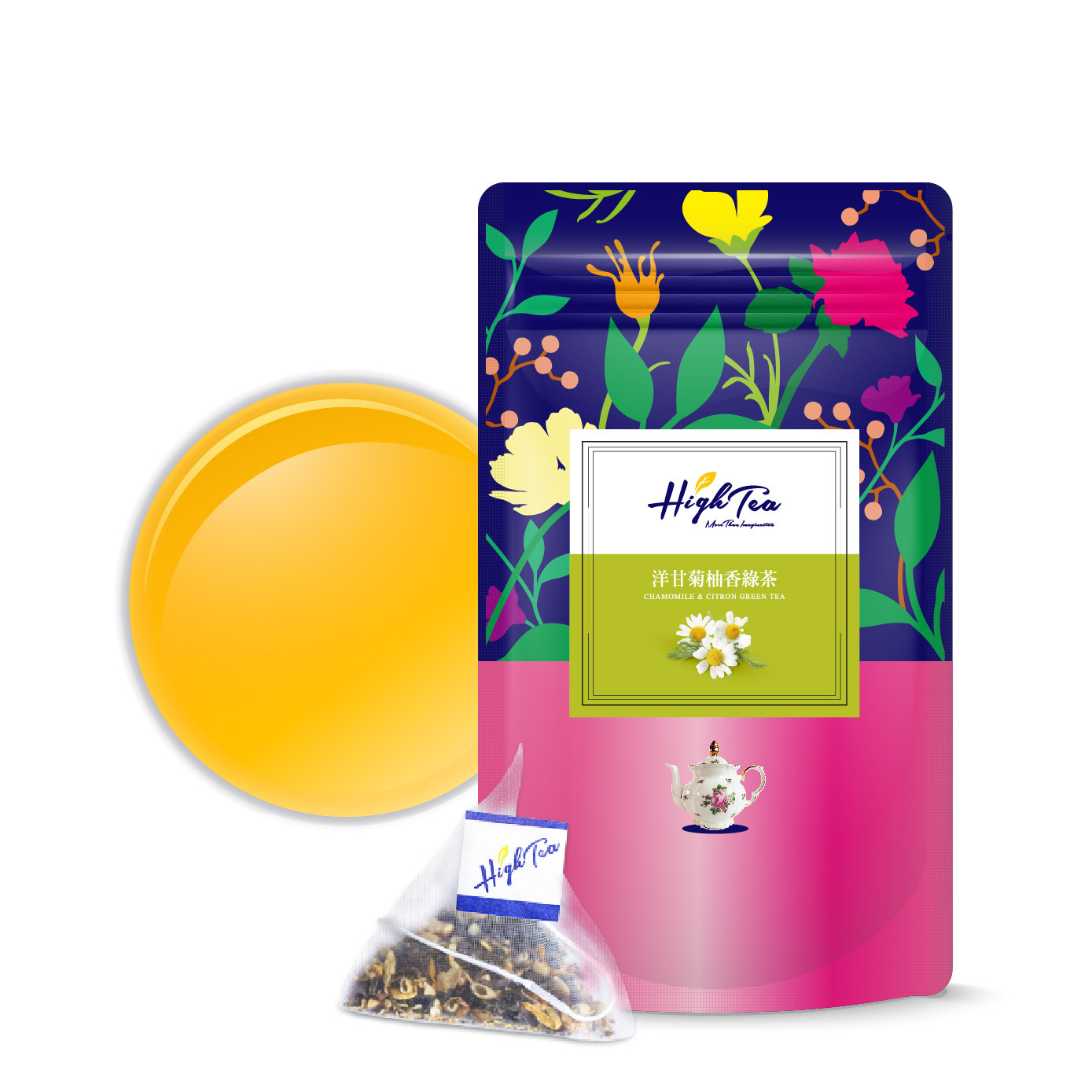 洋甘菊柚香綠茶 3g x 12入/袋