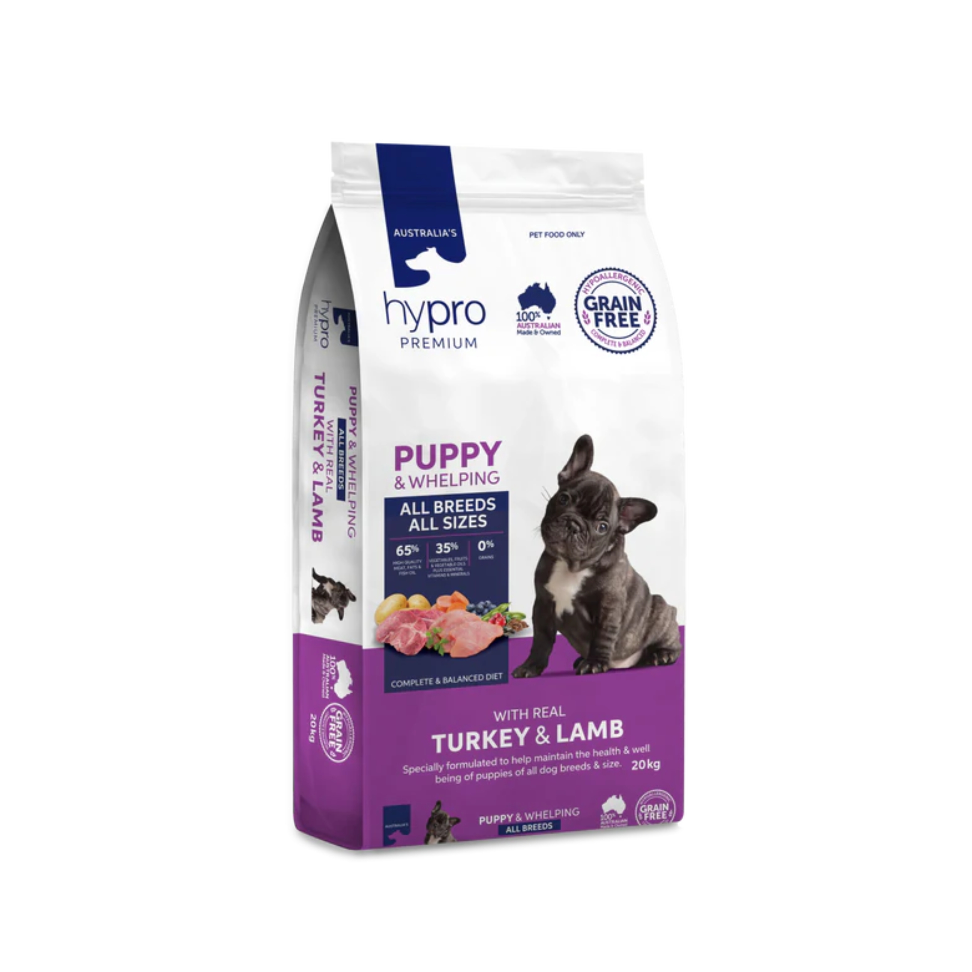 Hypro Premium 無穀物主食幼犬糧 (火雞+羊)