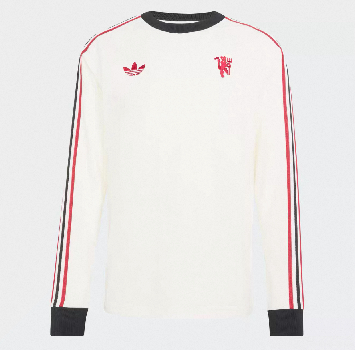 2025 Manchester United Originals Retro LS Tee