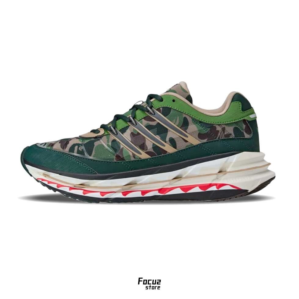 【Focus Store】預購 BAPE x Adidas Harmony "Green Camo" 綠迷彩 KJ8850