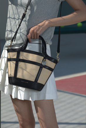 RAFFIA 草編水桶袋