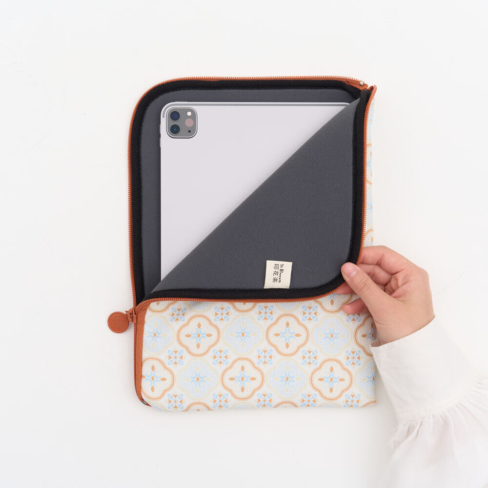 11" iPad收納包/玻璃海棠/暖陽甜杏