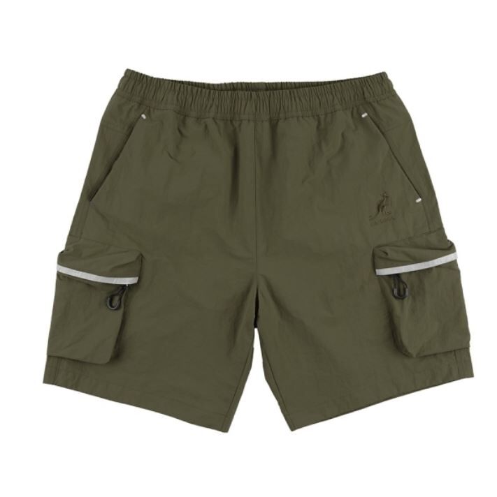 【下殺↘ $599】KANGOL 短褲 軍綠 袋鼠 多口袋 工作褲 男女 6325152570