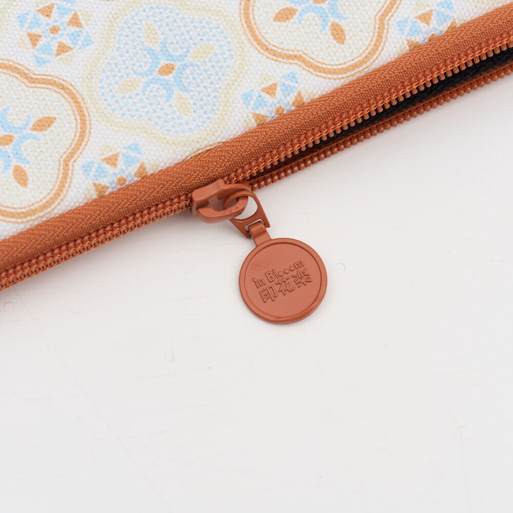 印花樂11吋iPad收納包/玻璃海棠/暖陽甜杏