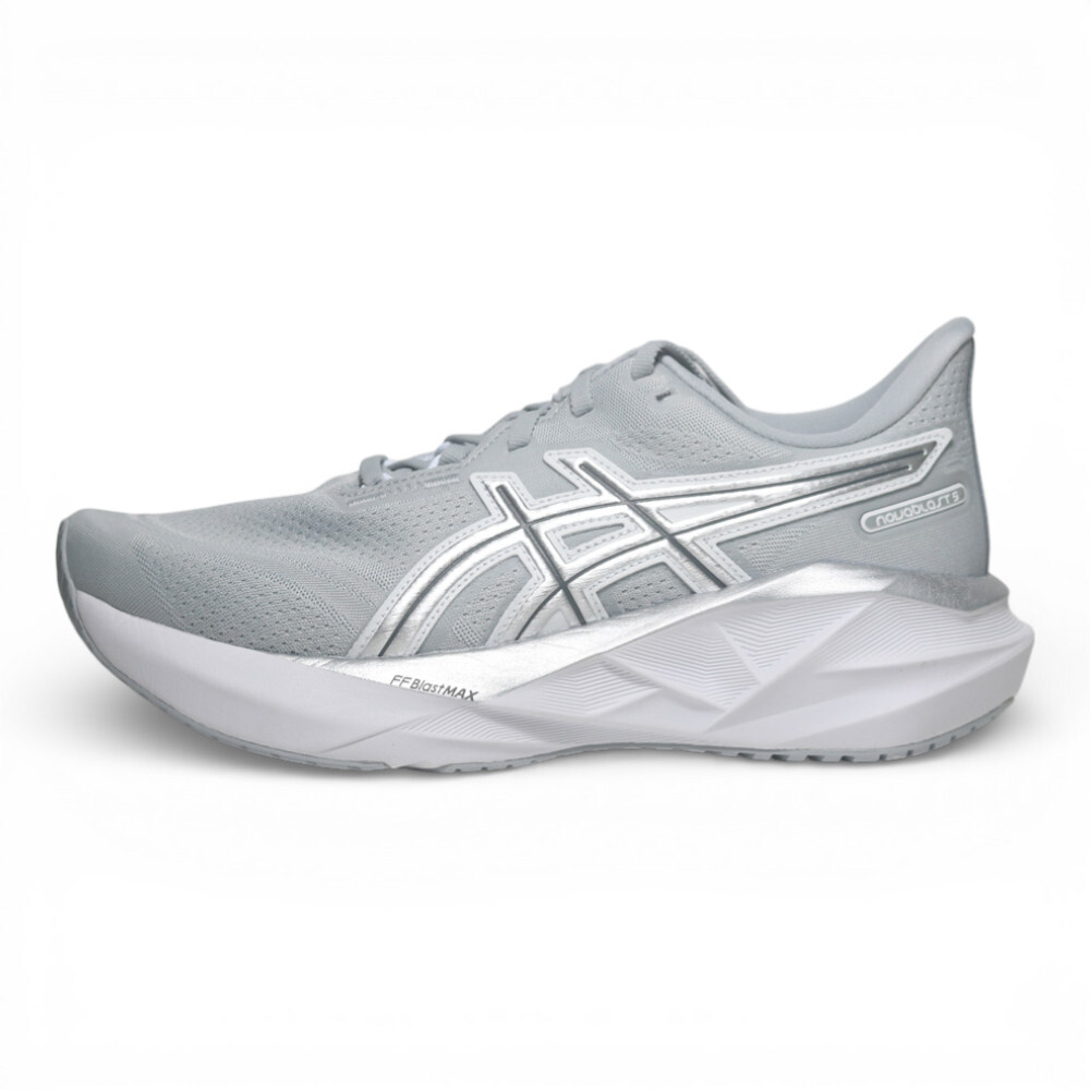 ASICS 慢跑鞋 NOVABLAST 5 ATC 灰銀 彈力型 頂級慢跑鞋 男 1011C185020