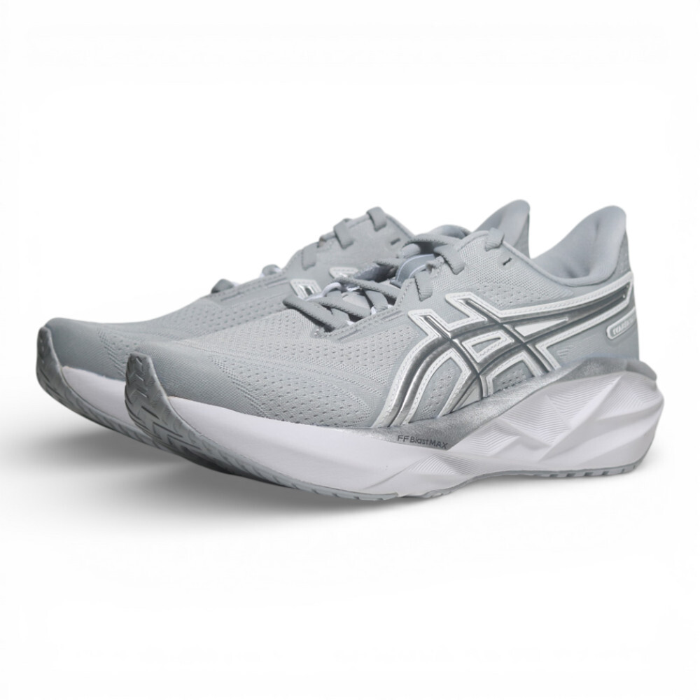 ASICS 慢跑鞋 NOVABLAST 5 ATC 灰銀 彈力型 頂級慢跑鞋 女 1012B990020