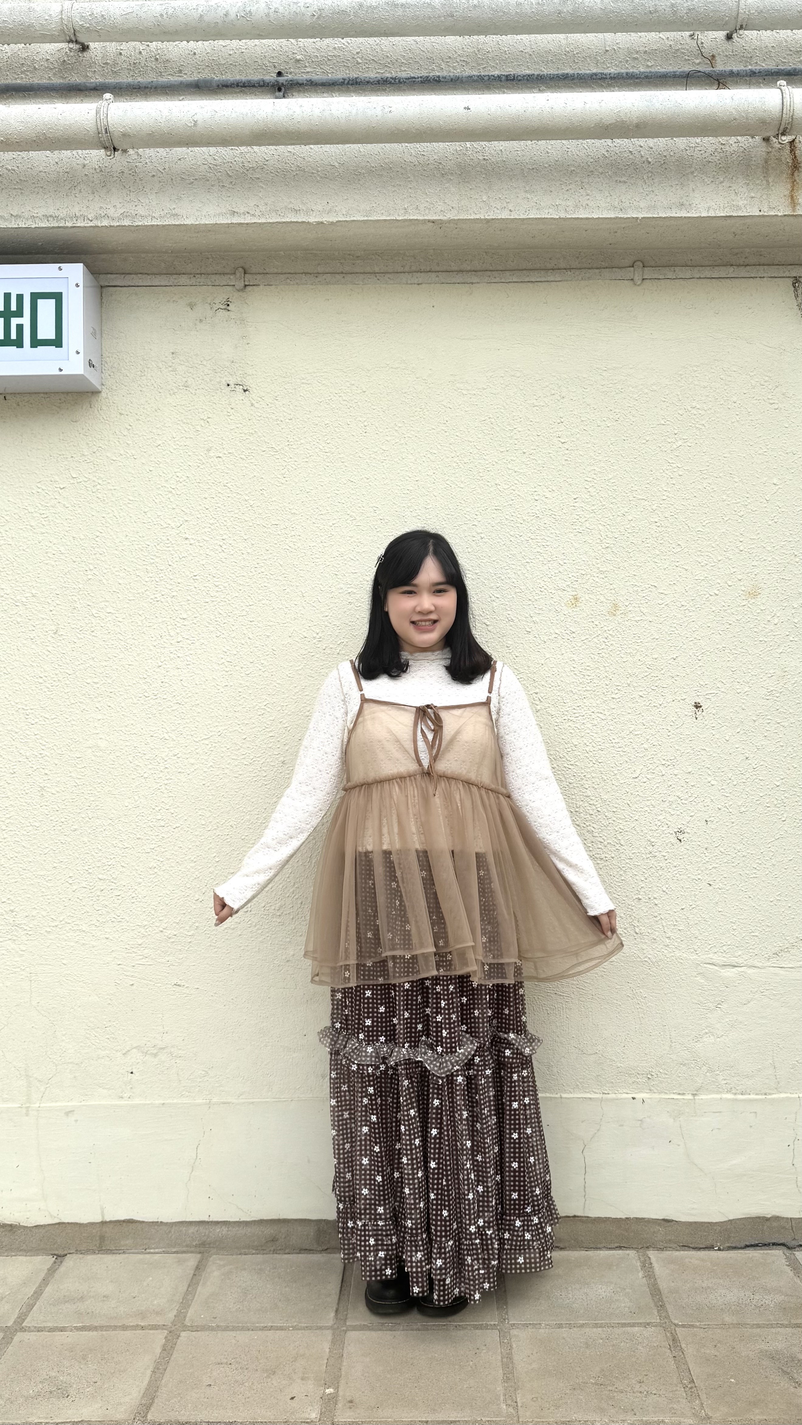 靚～紗紗綁帶吊帶