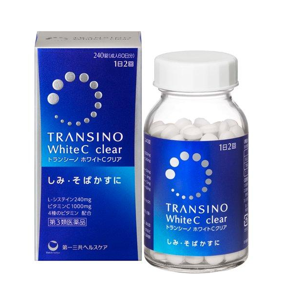 第一三共 TRANSINO White C美白錠 240錠(60日分)
