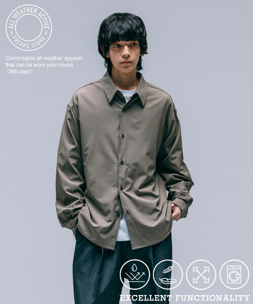 日本 Freak's Store All Weather Active Wear Relaxed Fit Shirt