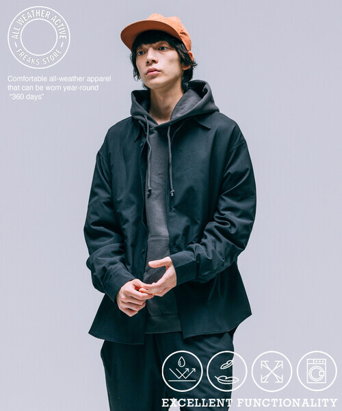 日本 Freak's Store All Weather Active Wear Relaxed Fit Shirt