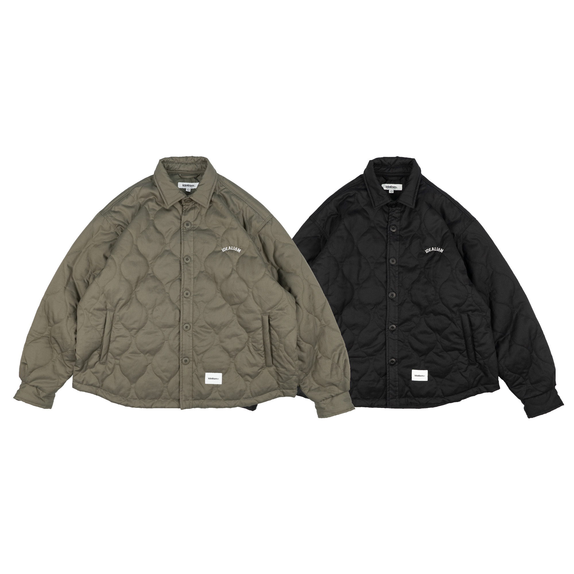 Idealism Quilted Shirt Jacket